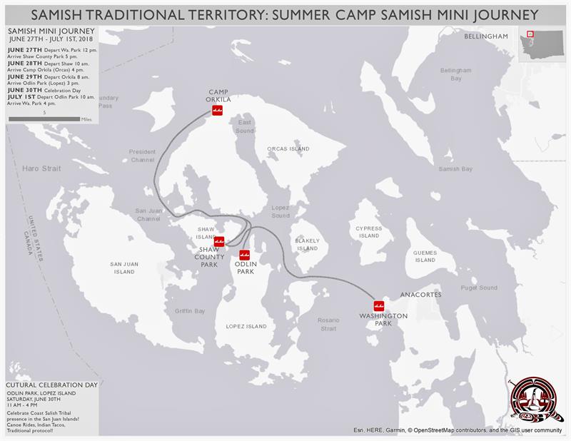 Summer Camp Mini-Journey Route