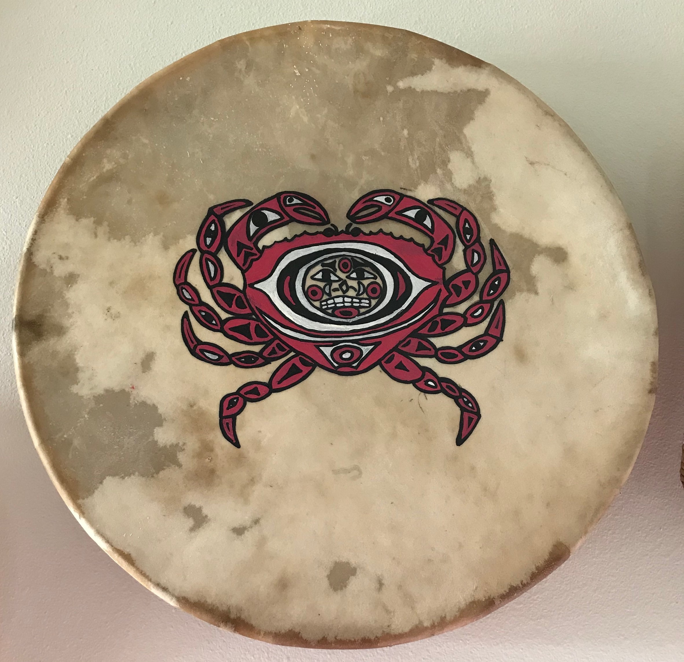 Painted drum