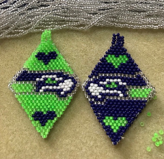 seahawks earrings