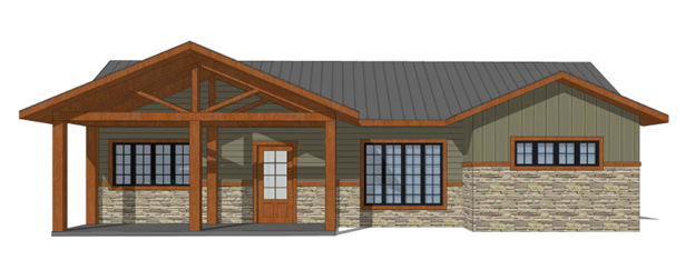 HousingBuilding An illustration of the house design