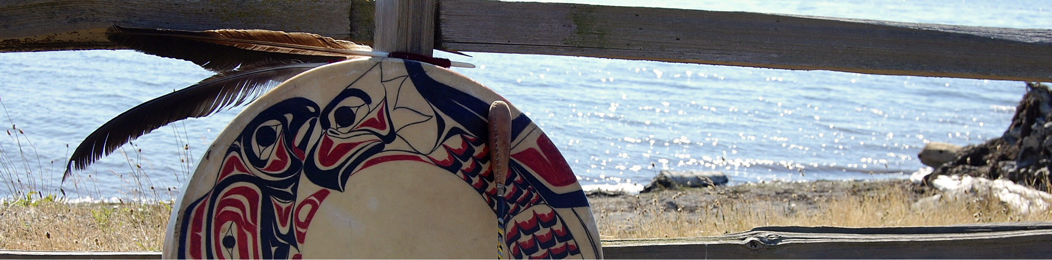 Header - Drum on beach